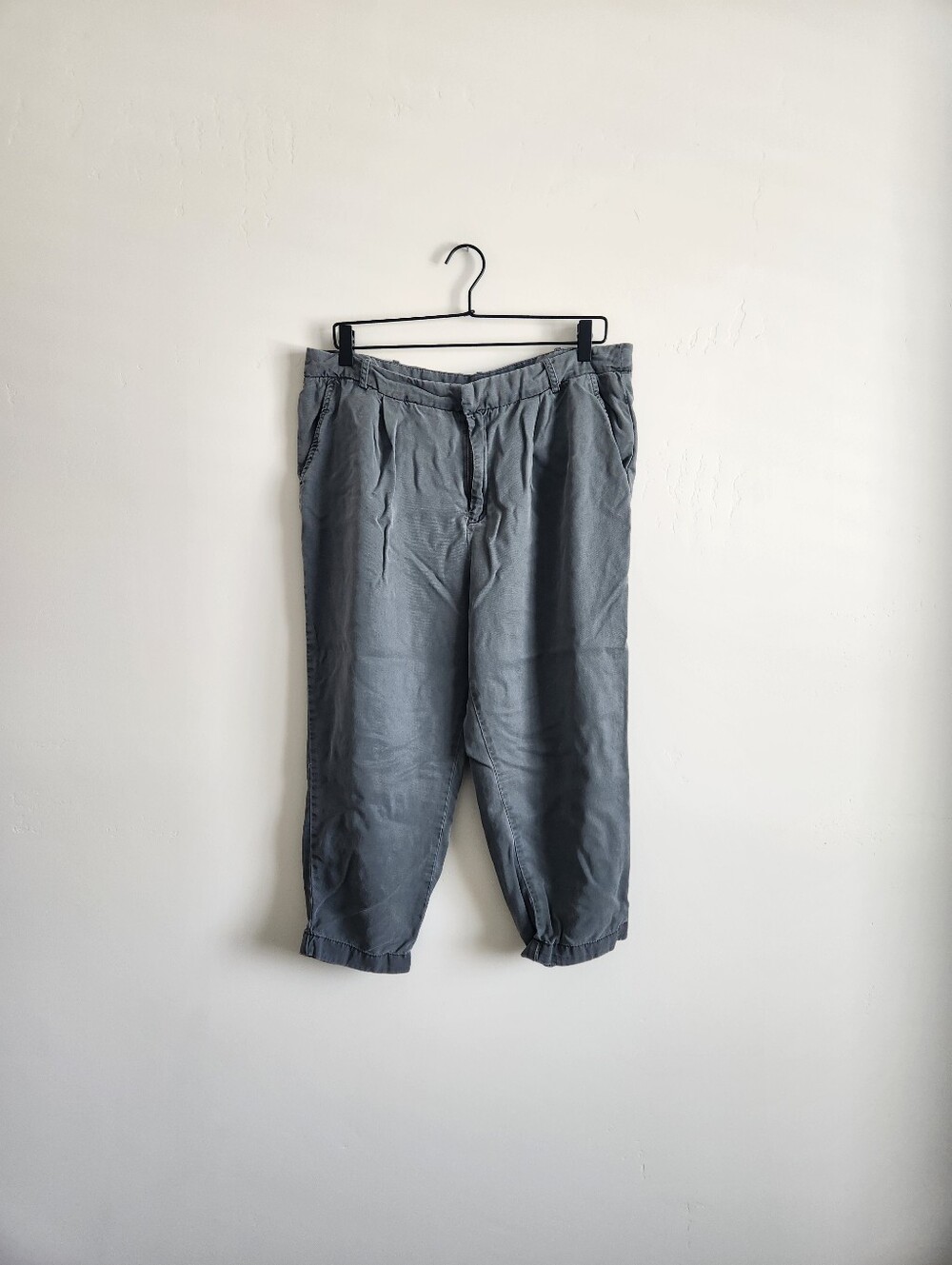 Free People Cool & Clean Harem Cropped Trouser Size 12 - Picture 3 of 8